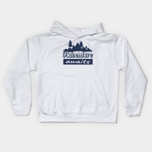 Adventure awaits Kids Hoodie